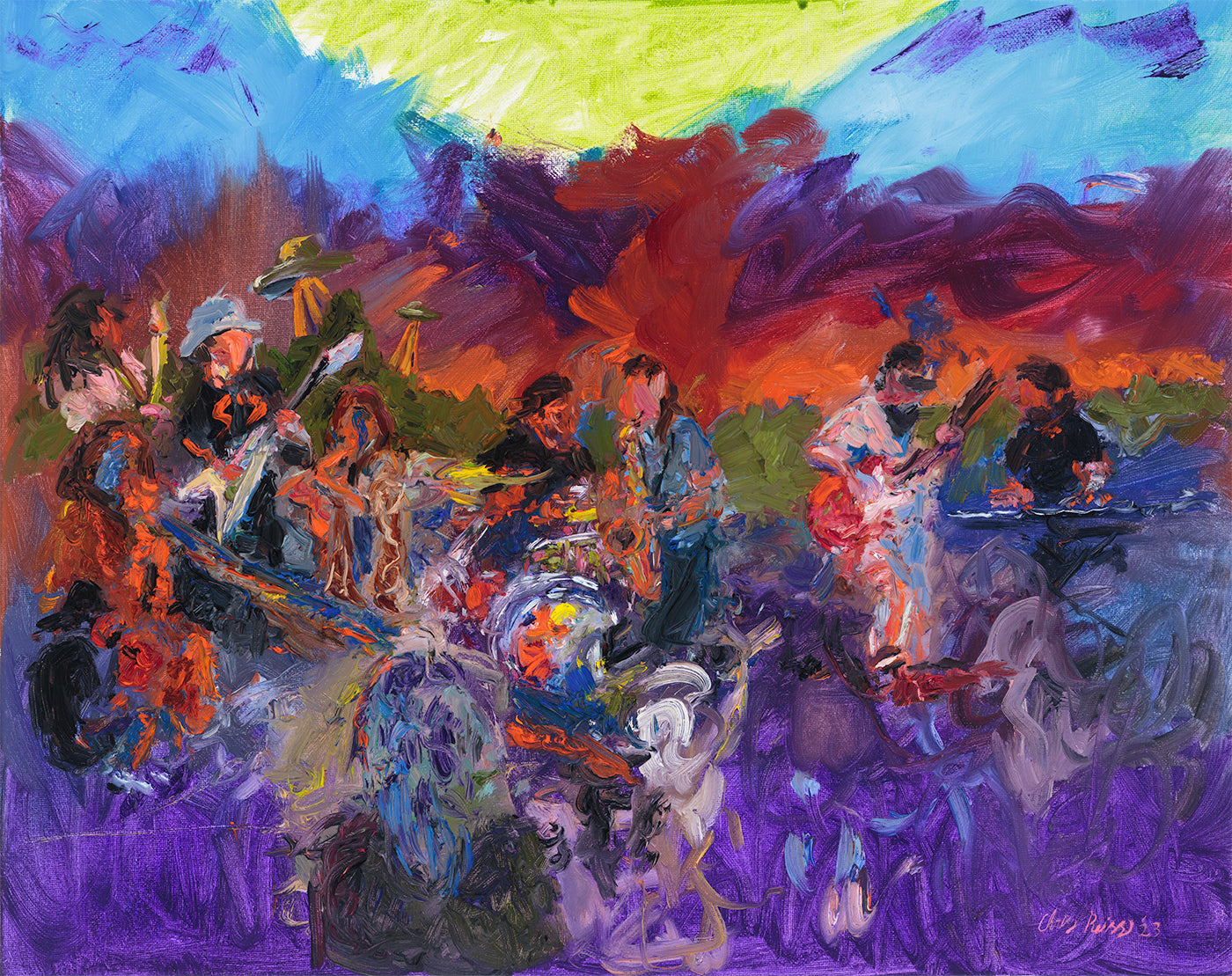 Eternal Temples at the Armadillo Ranch #7, Giclée Print, Signed