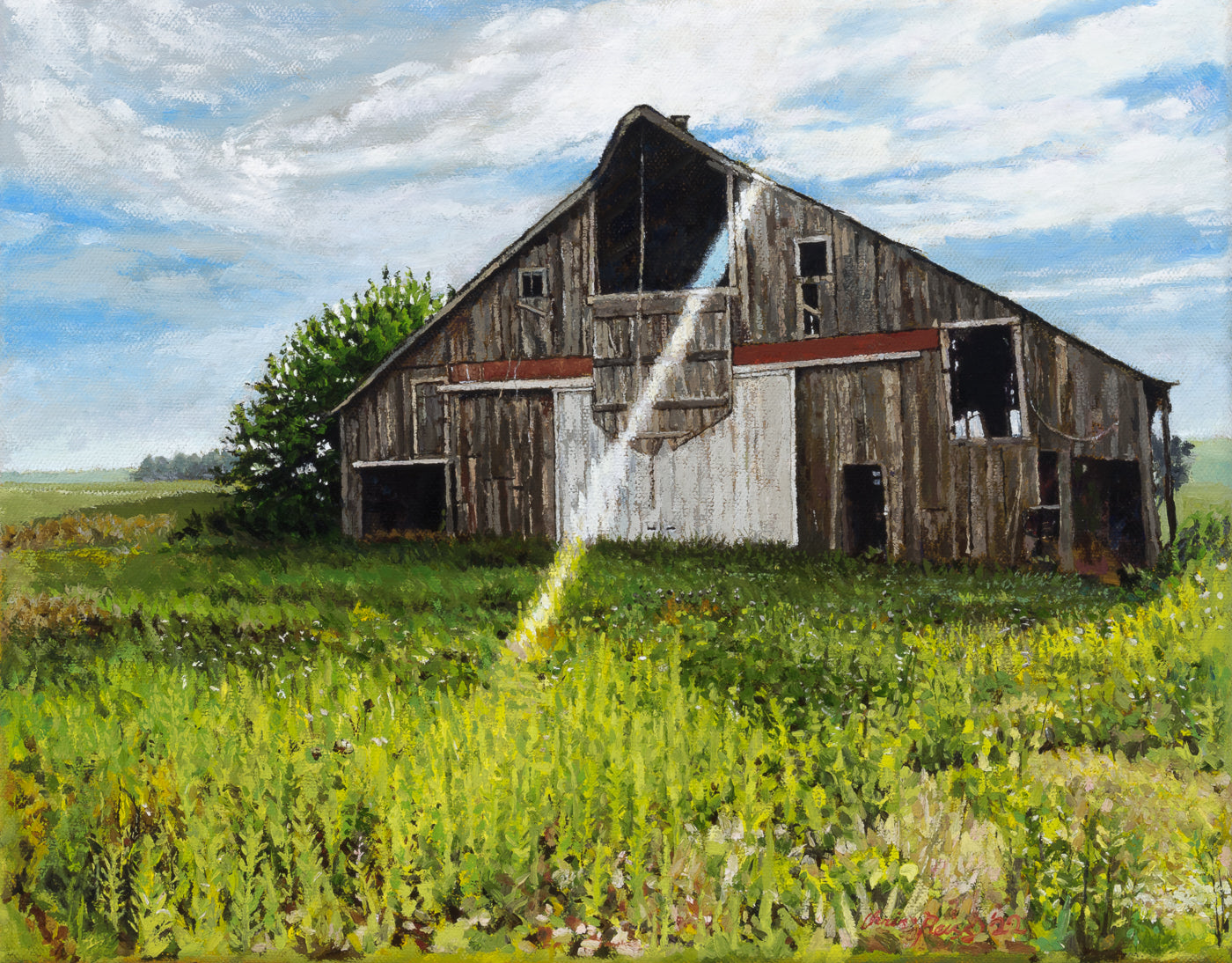 Barn #2, Giclee Print, Signed