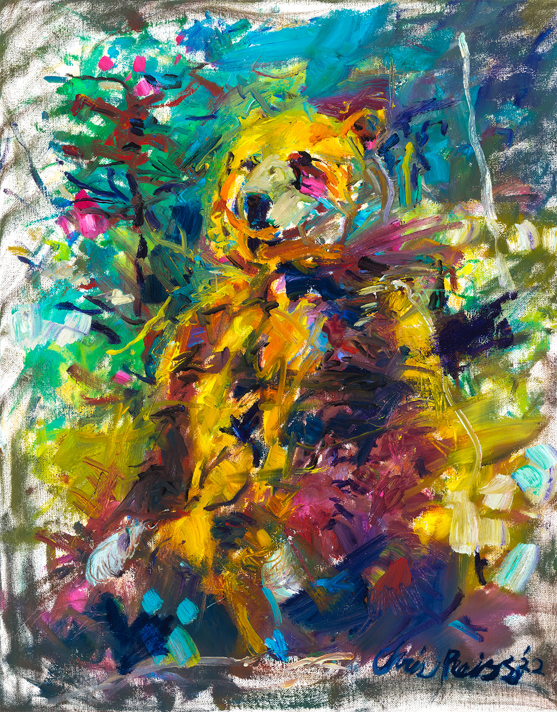 Bear, Giclee Print, Signed