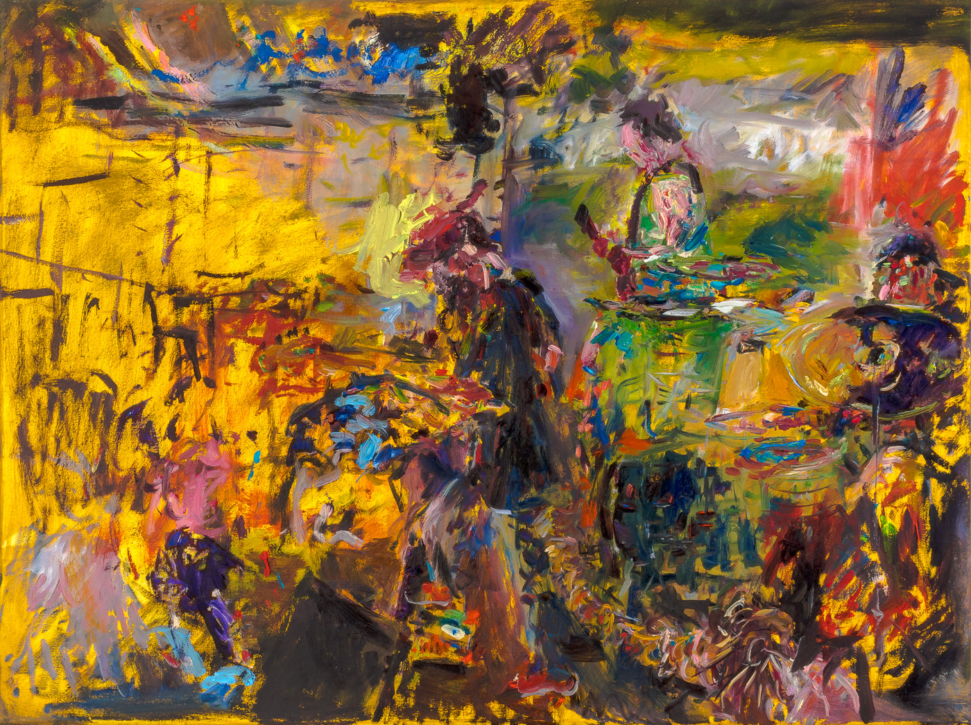 Original Oil Painting: Eternal Temples at the Armadillo Ranch #2