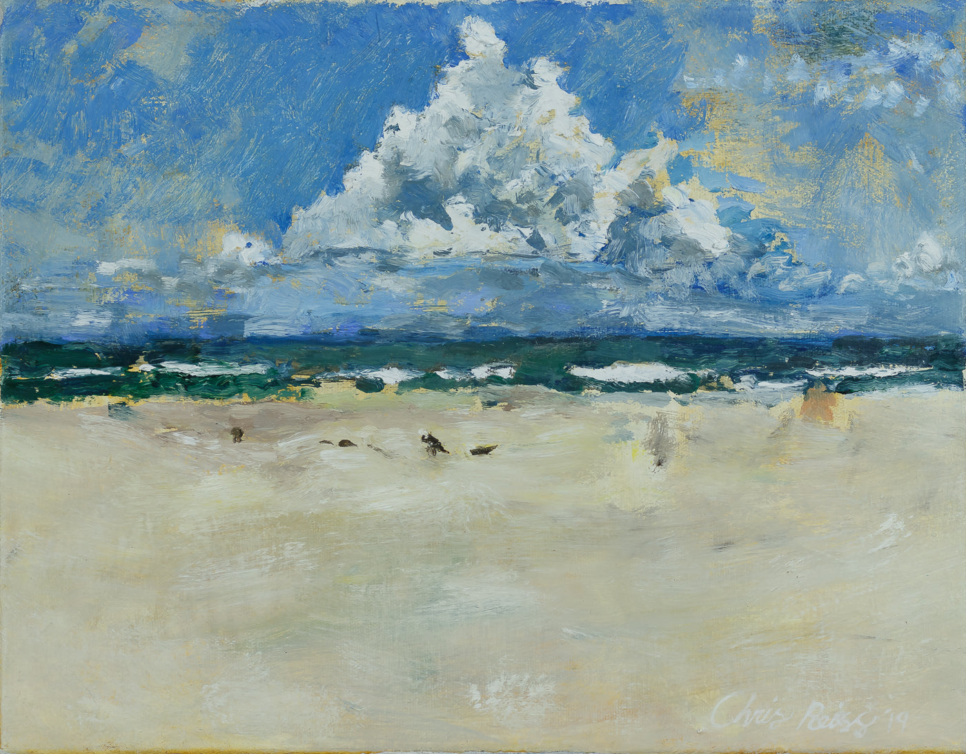 Jax Beach, 2019, Giclee Print, Signed