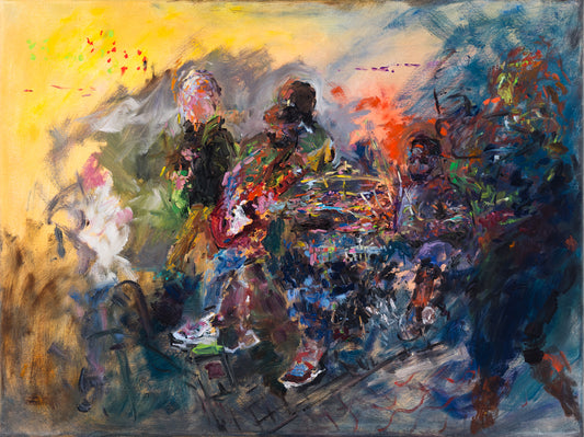Original Oil Painting: Eternal Temples at the Armadillo Ranch 12
