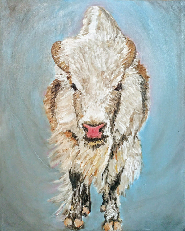 White Bison, Giclée Print, Signed
